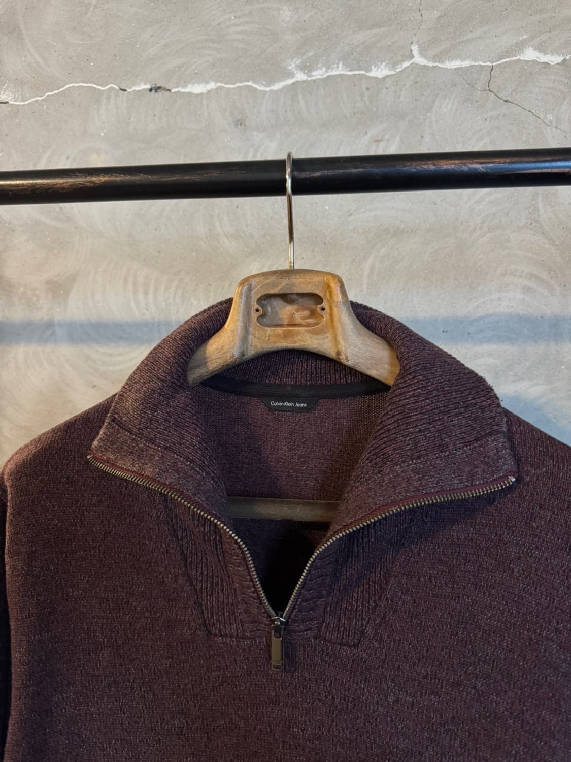 캘빈클라인 짚업 니트 100 상품이미지9