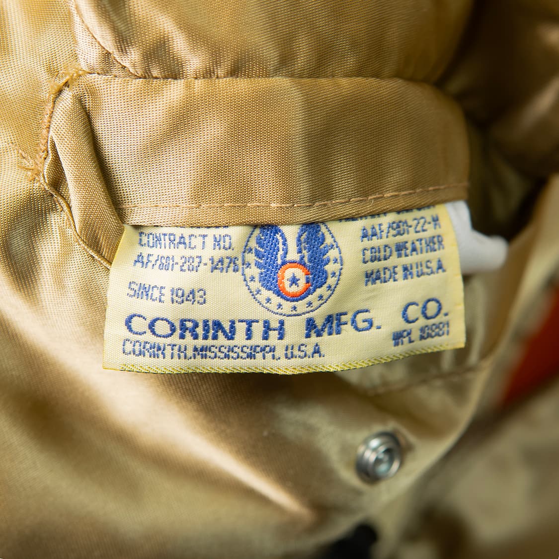 [110] 90s CORINTH USA 메이드 MA-1 플라이트 자켓  상품이미지8