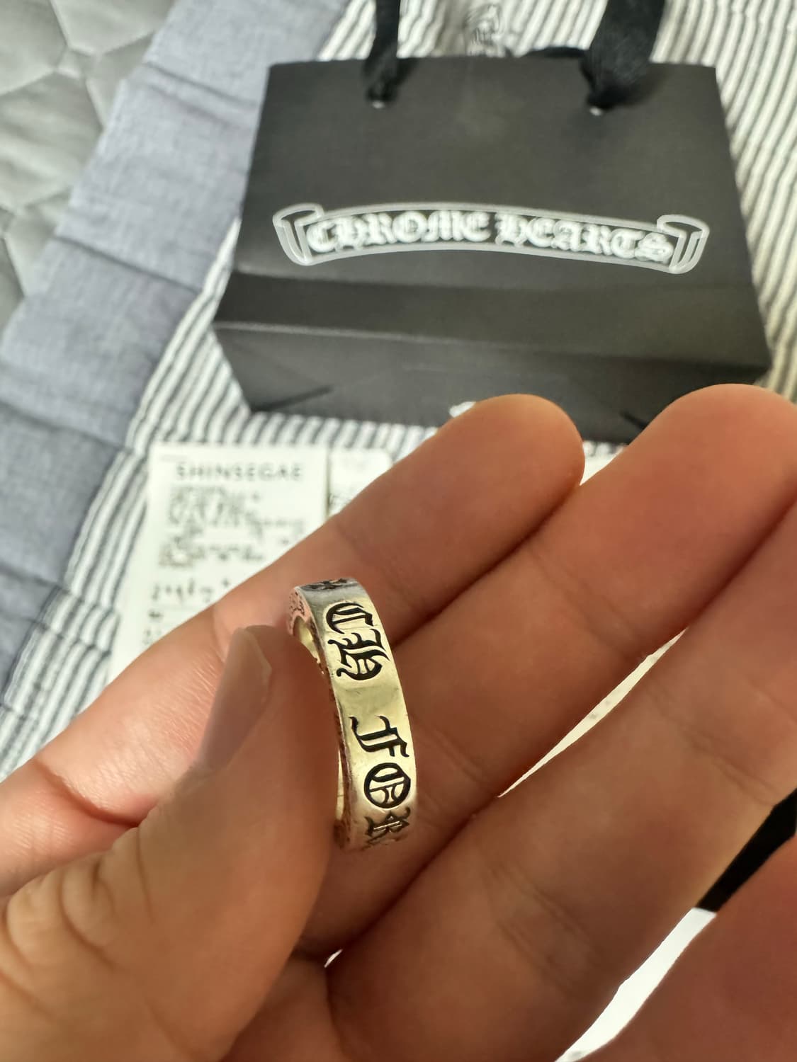 크롬하츠 포에버링 us8.5 상품이미지4