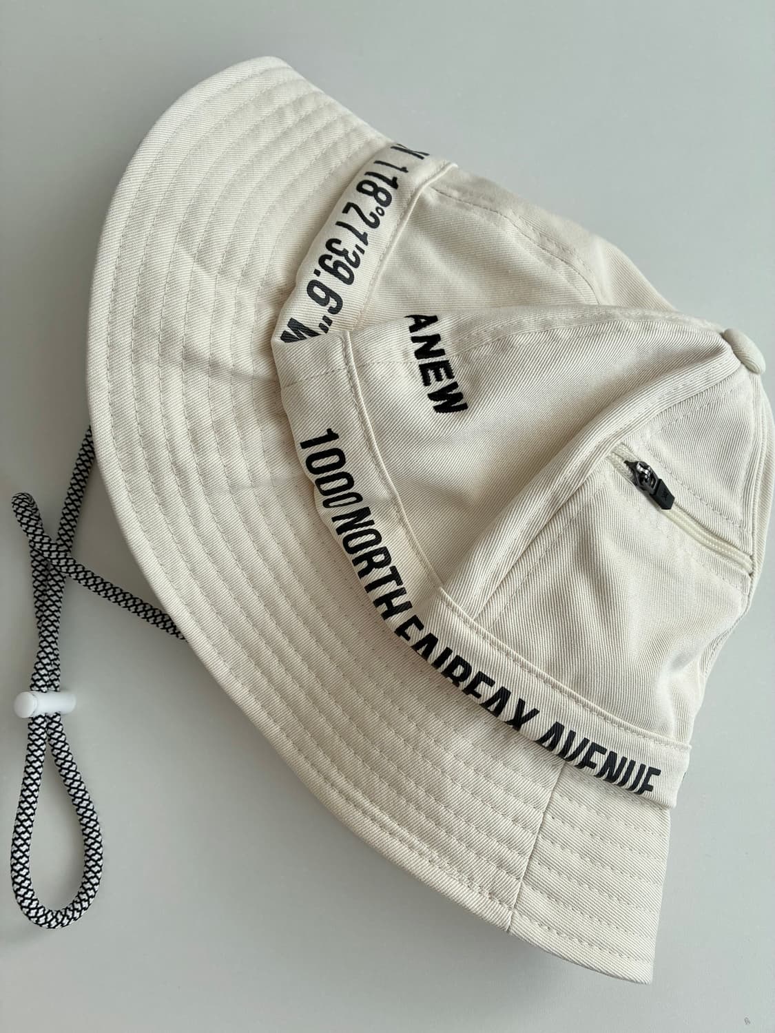 M/L) ANEW 어뉴 골프 모자 버킷햇 베이지 상품이미지2