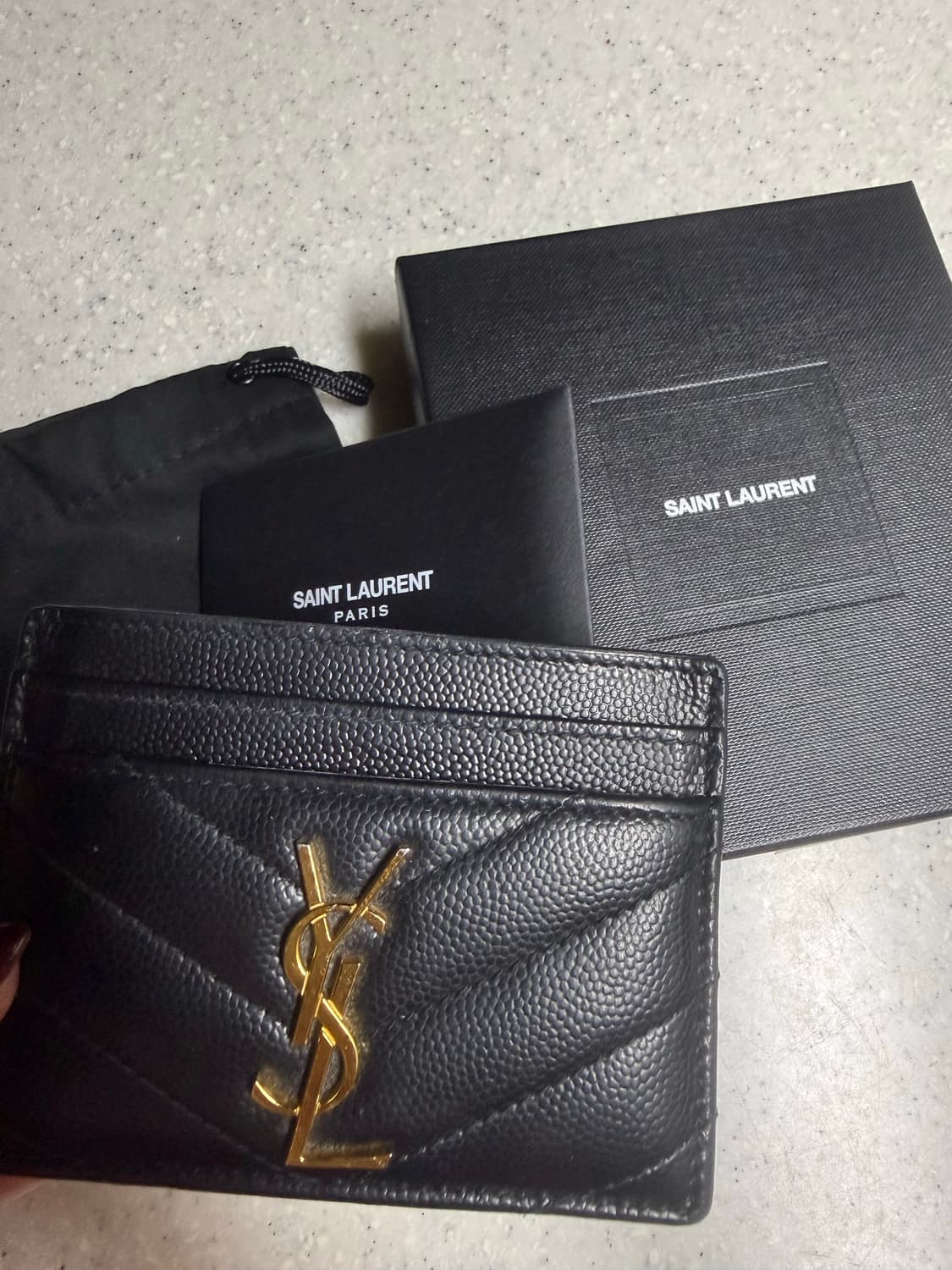 입생로랑카드지갑 상품이미지3