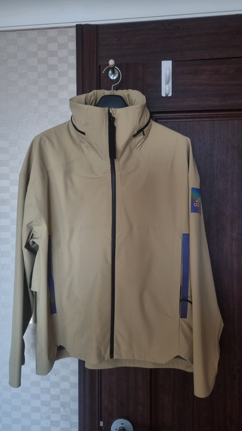 아디다스 마이쉘터 베이지 레인 레디 바람막이 자켓 L 상품이미지1