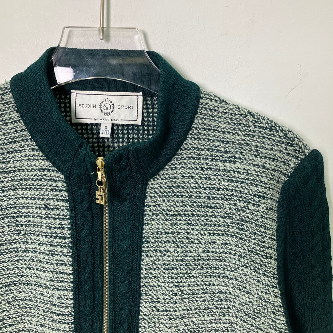 세인트 존 스포츠 니트 집업 가디건 S 상품이미지4
