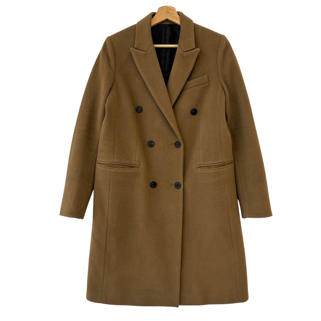 시스템 울 캐시미어 더블 코트 베이지 66 상품이미지1