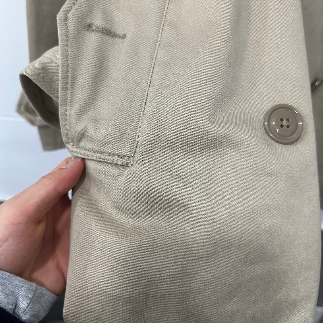 데님앤서플라이 트렌치 코트 상품이미지5