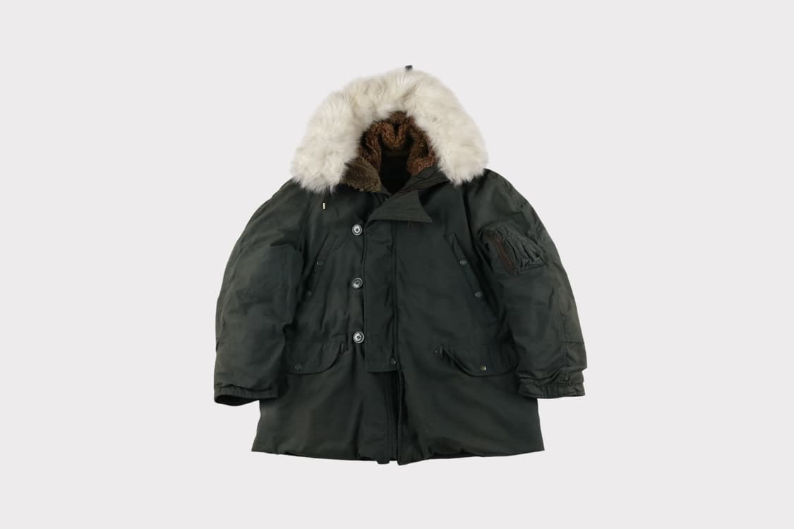 [L] 80's 미군 오리지널 N-3B 플라이트 항공 자켓 상품이미지1