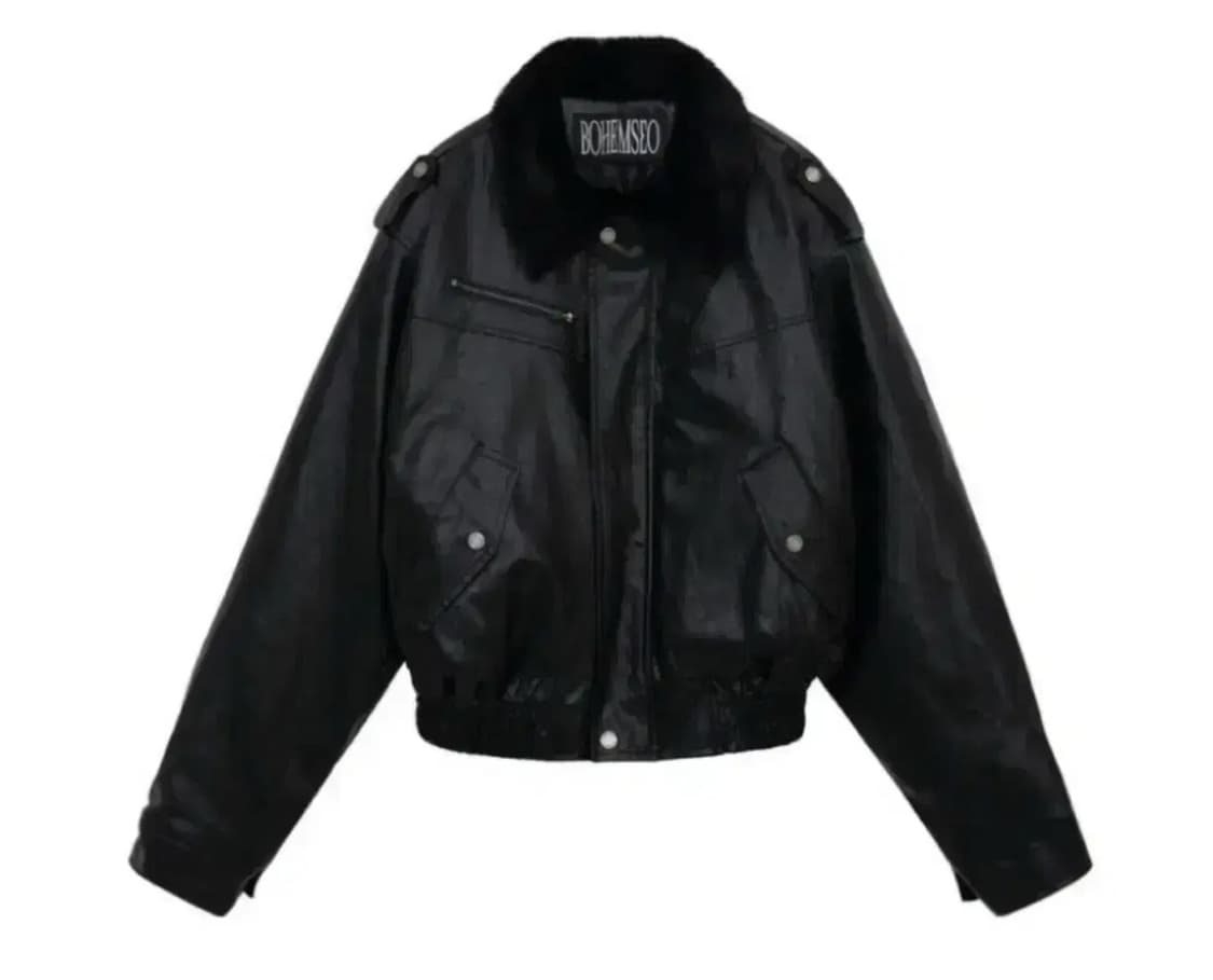 보헴서 퍼 블루종 상품이미지1