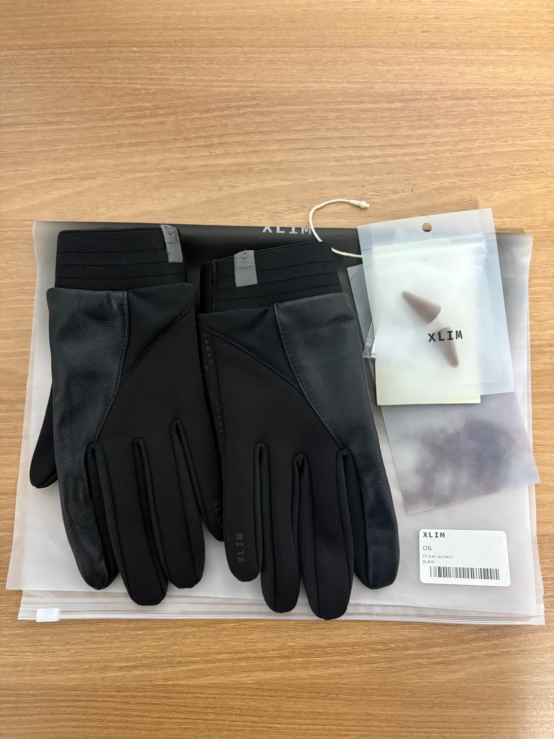 xlim 엑슬림 ep8 01 장갑 블랙 상품이미지2