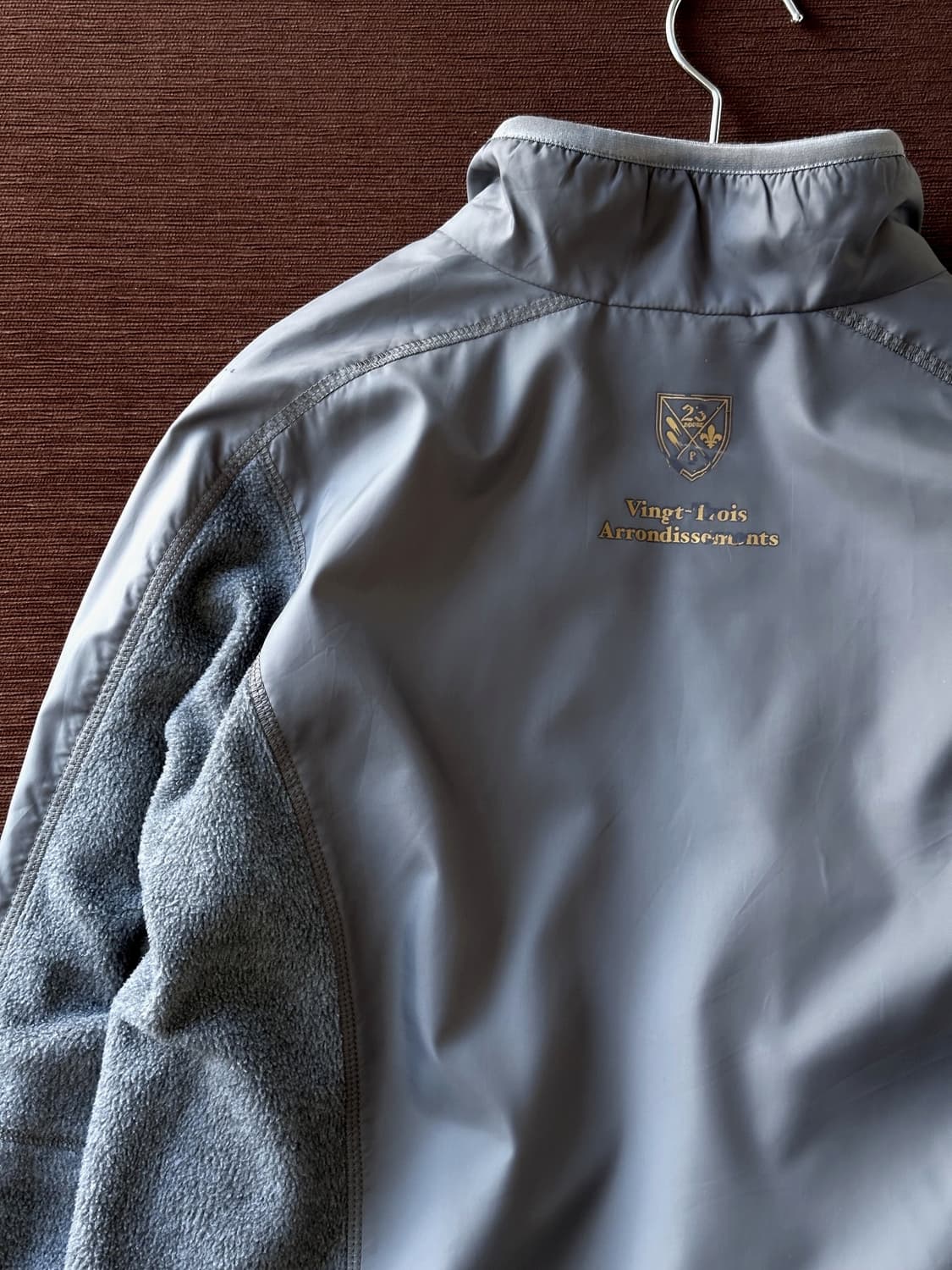 Fleece design zip blouson 상품이미지5