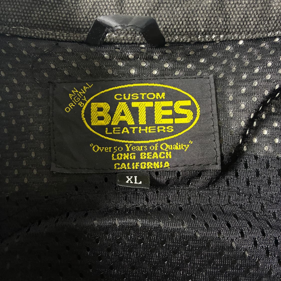 Bates  베이츠 레더 패치 모터사이클 레이싱 자켓  상품이미지8