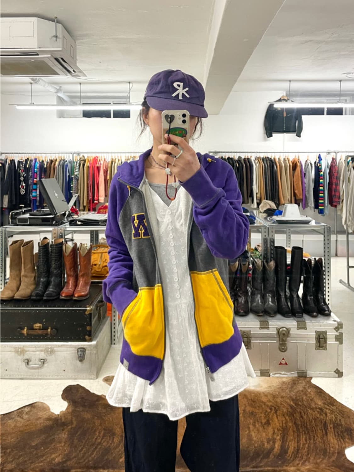 NIKE washington huskies hood zip-up  상품이미지2