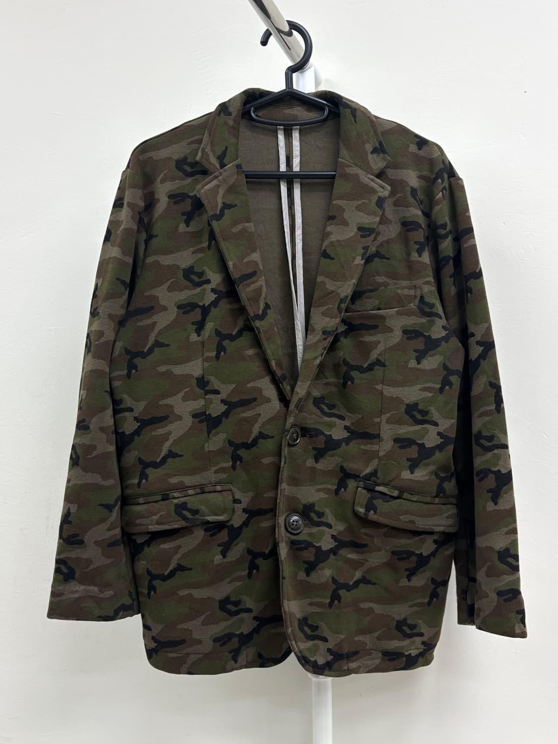빈티지 카모 블레이저 자켓 상품이미지6