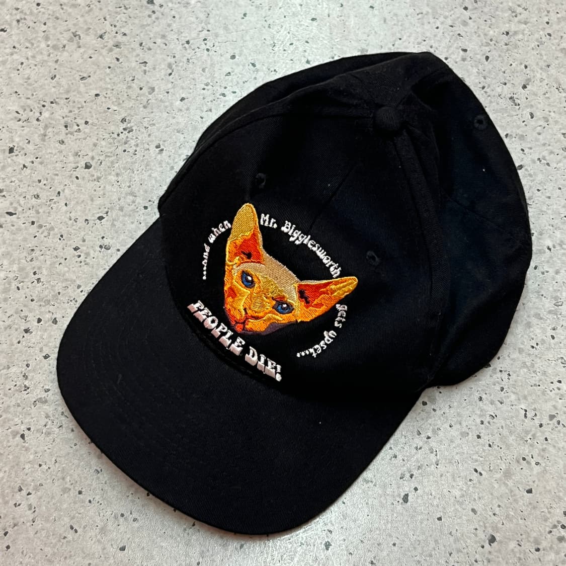 빈티지 90s AUSTIN POWERS 그래픽 볼캡 상품이미지1