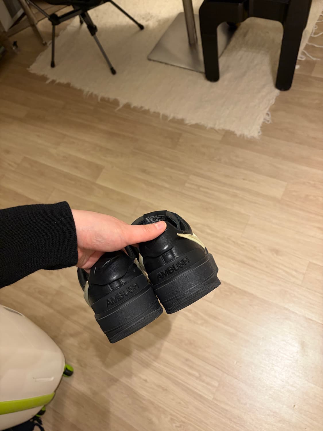 나이키 x 앰부쉬 에어포스 1 로우 SP 블랙 상품이미지2