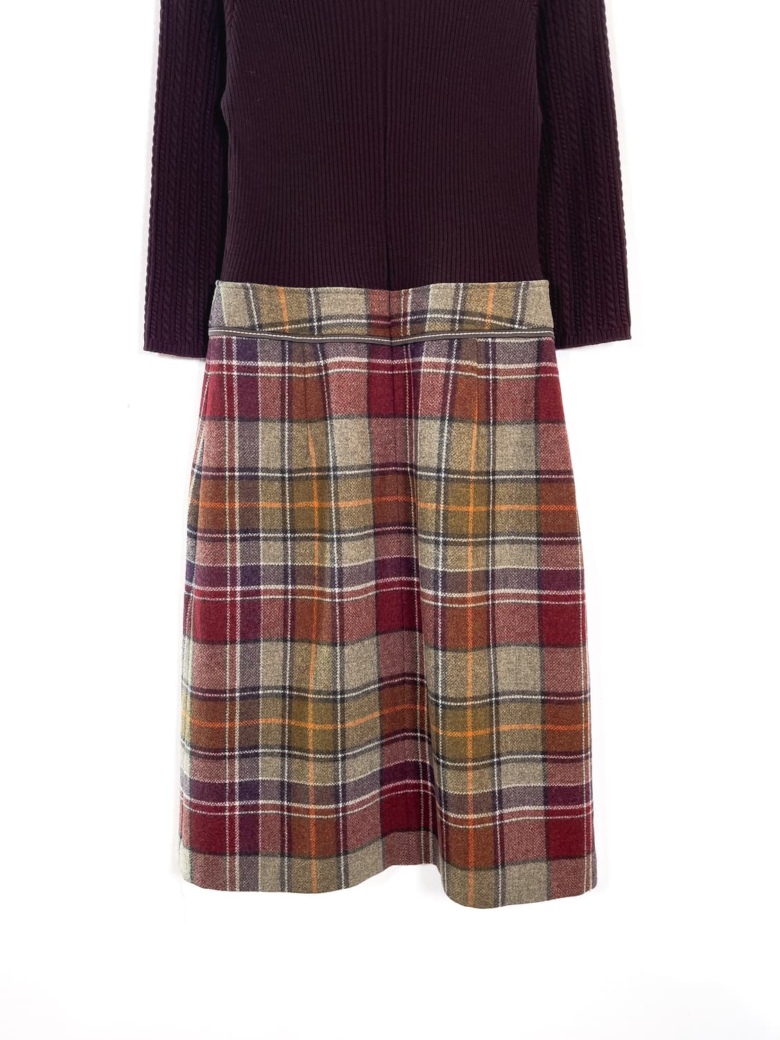 꾸레쥬 울 니트 원피스 상품이미지6