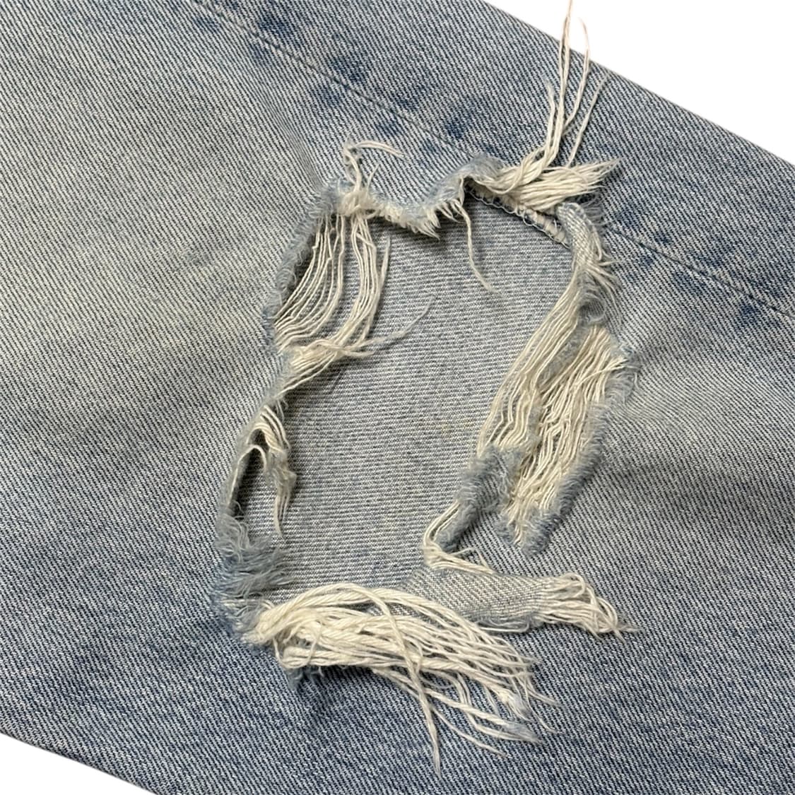 90s Levi’s usa 501 연청 distressed 상품이미지3