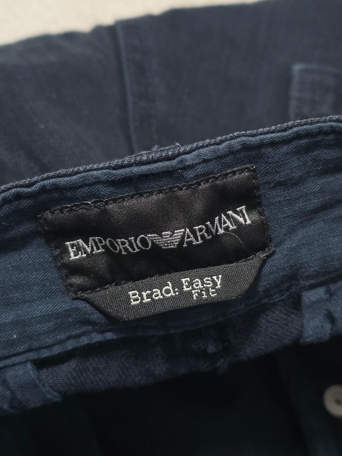 Emporio Armani 사선 집업 블랙 반바지 48사이즈 상품이미지7