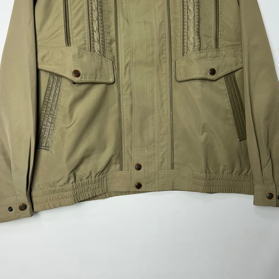 [JPN] 빈티지 니트배색 집업 자켓 상품이미지4