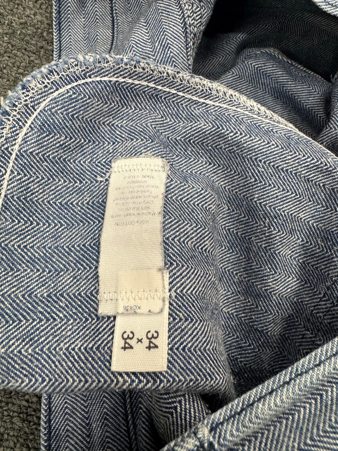 34)디키즈 빈티지 히코리 카펜터 워크팬츠 상품이미지7