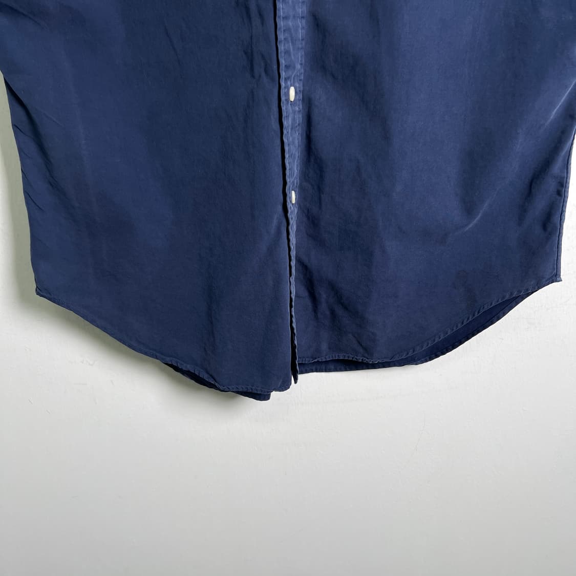 폴로 랄프로렌 네이비 반팔 셔츠 M 상품이미지5