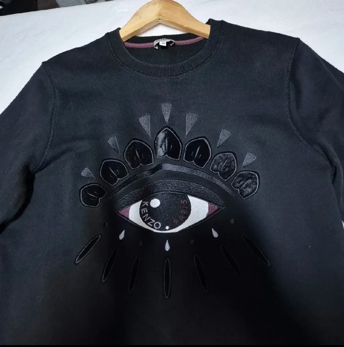 정품 겐조 F565SW0554XE 블랙아이 남여공용 맨투맨 m 상품이미지4