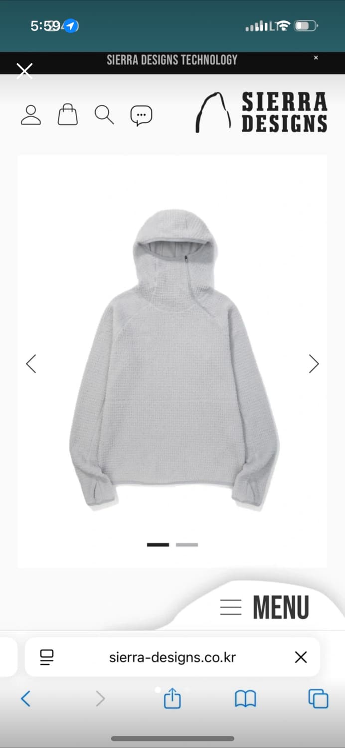 시에라디자인 모스 폴라텍 LIGHT GREY (전체 품절 상품) 여성 s 상품이미지1