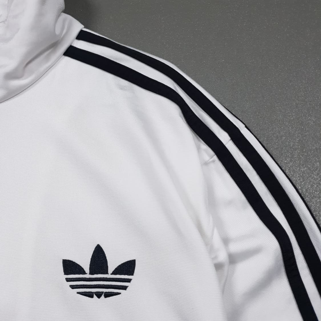 실측 XL) 아디다스 희귀 대장급 유로파 파이어버드 트랙탑 져지 화이트 상품이미지2