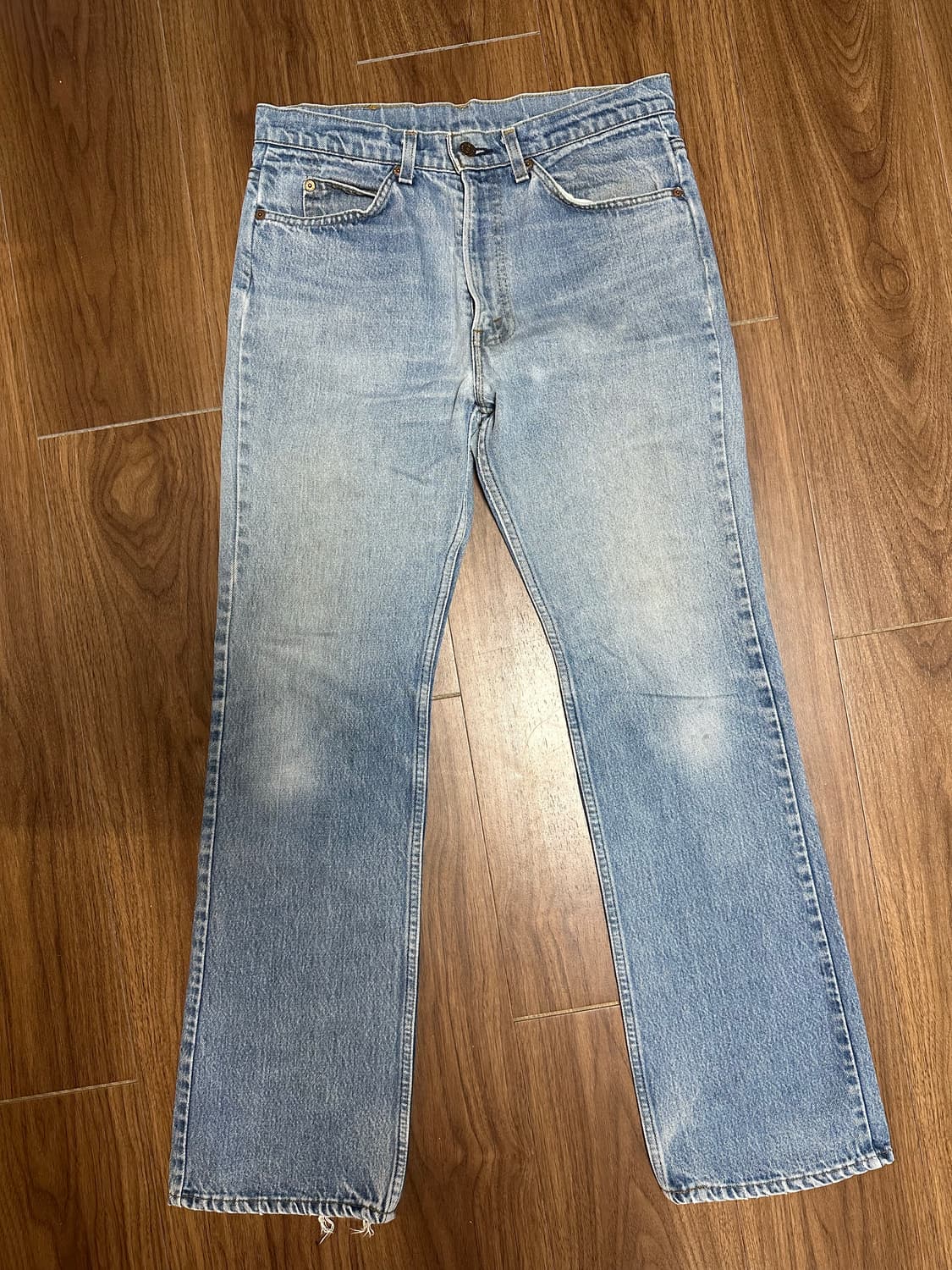 80s 빈티지 리바이스 517 부츠컷 데님 팬츠 상품이미지1