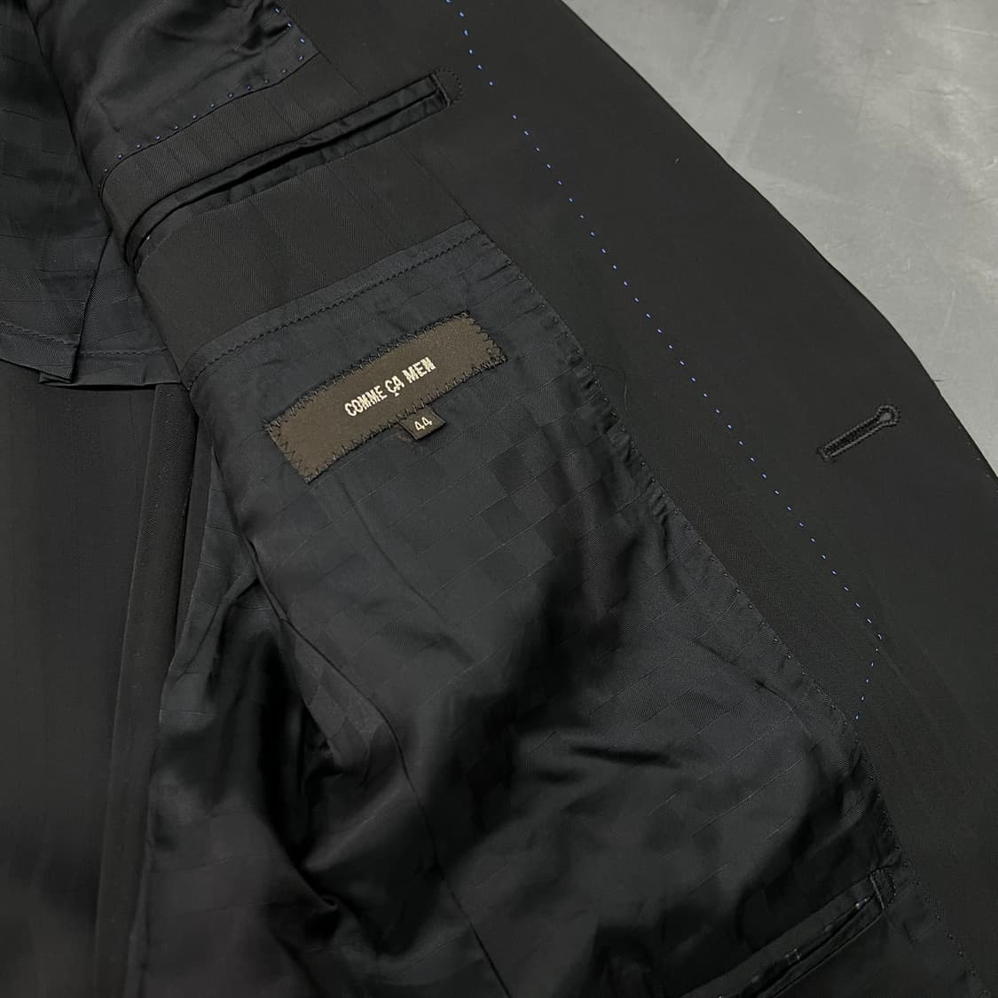  꼼사이즘 맨 스트라이프 블레이저 y15109 상품이미지7