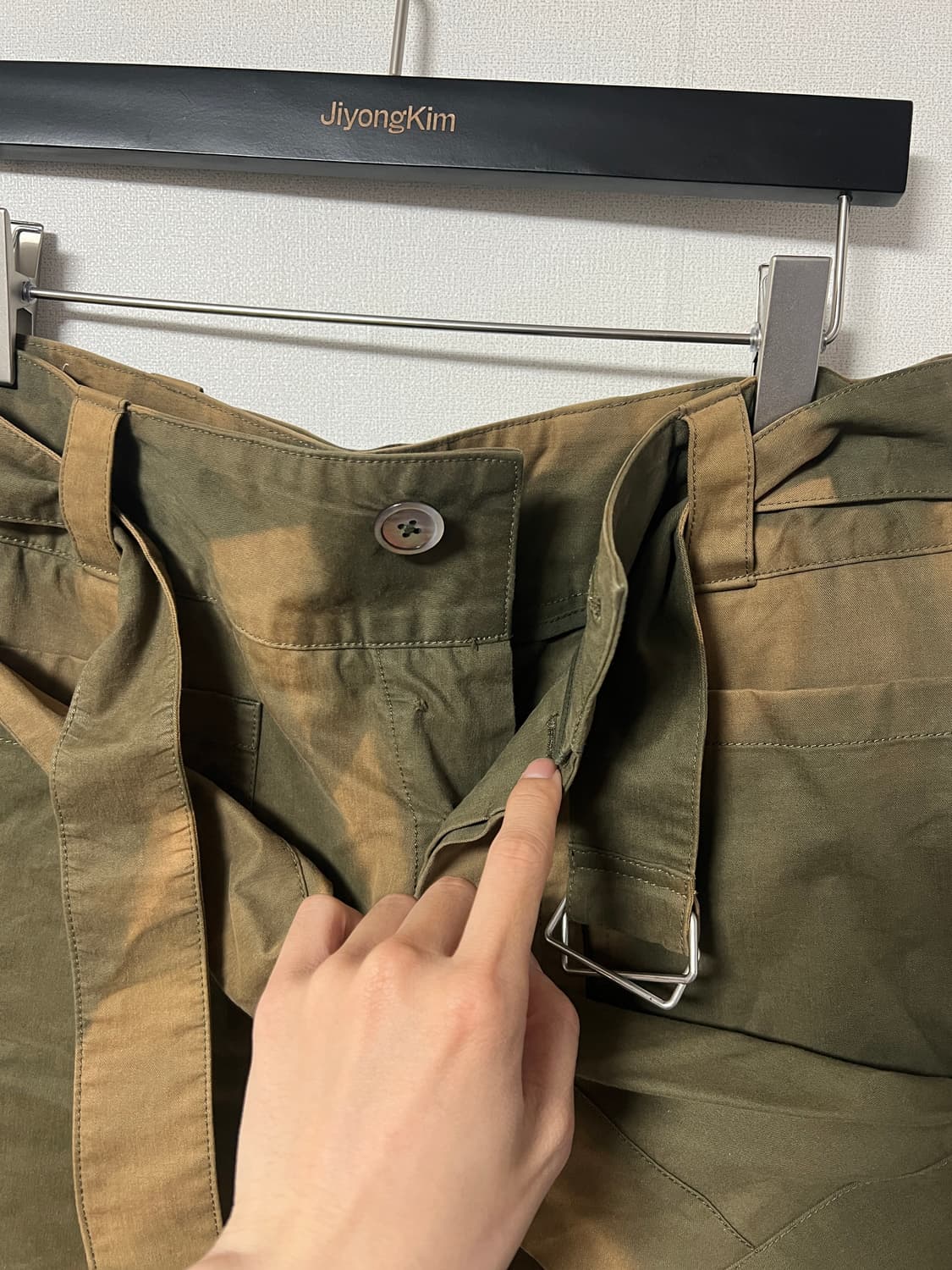 [L] Jiyongkim 22AW double front trouser 상품이미지4