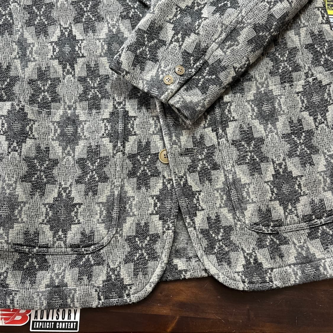 겐조 일판 나바호 울 스포츠 자켓 105 상품이미지4