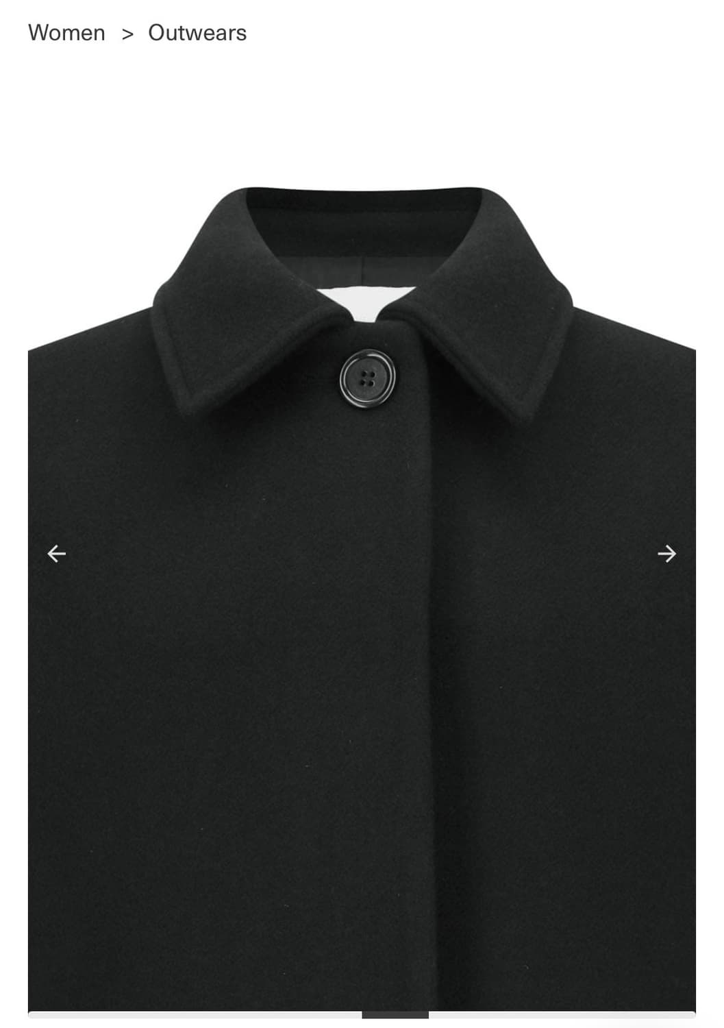 아모멘토 Hourglass Half Coat 상품이미지6