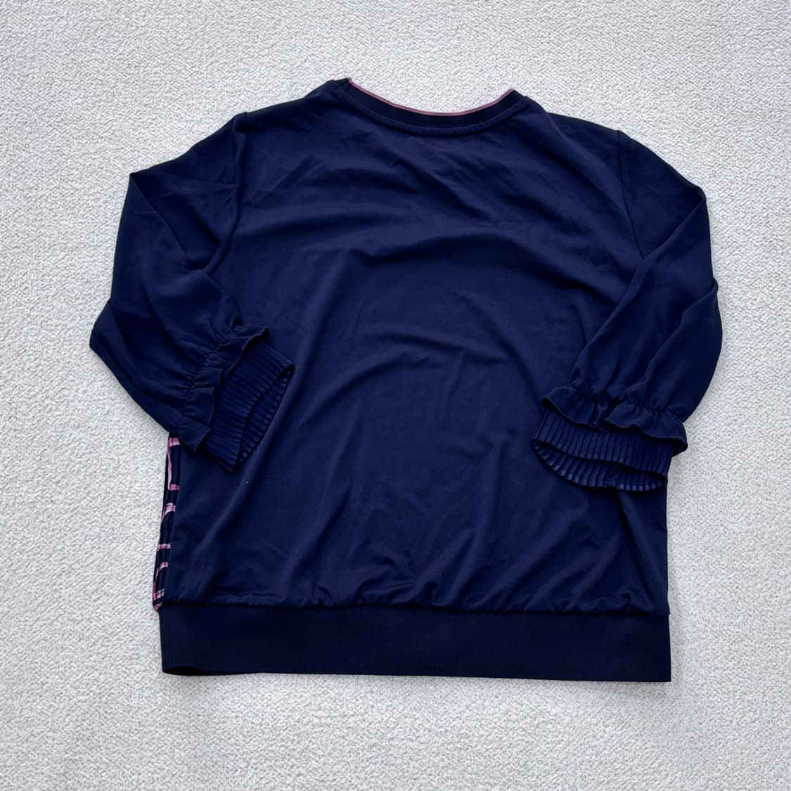 95(구77) 오아로 플리츠 블라우스 0416E 상품이미지2