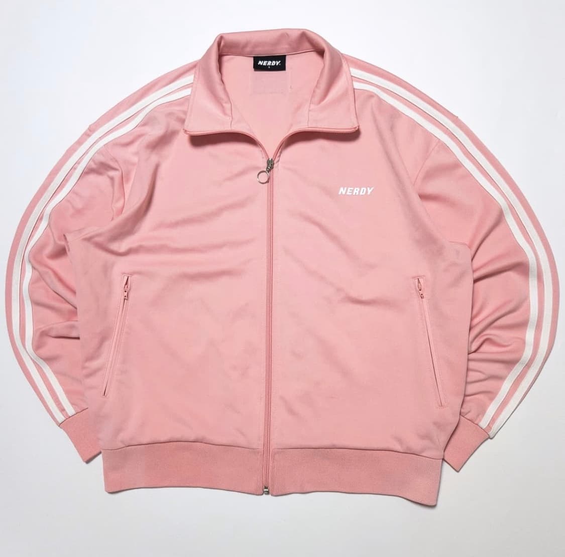 널디 딸기우유 트랙 집업 져지  상품이미지2