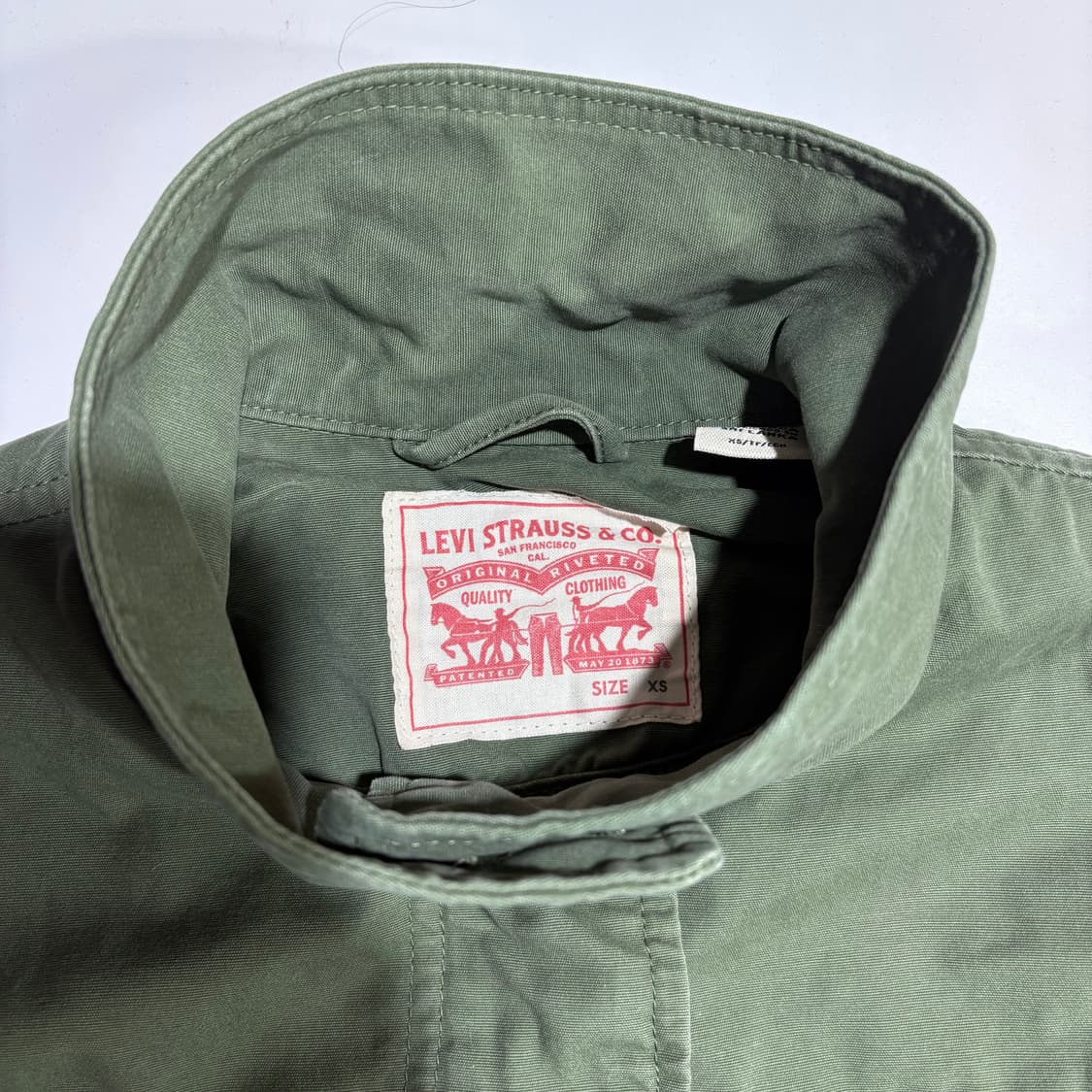 리바이스 카키 필드 야상 자켓 상품이미지4