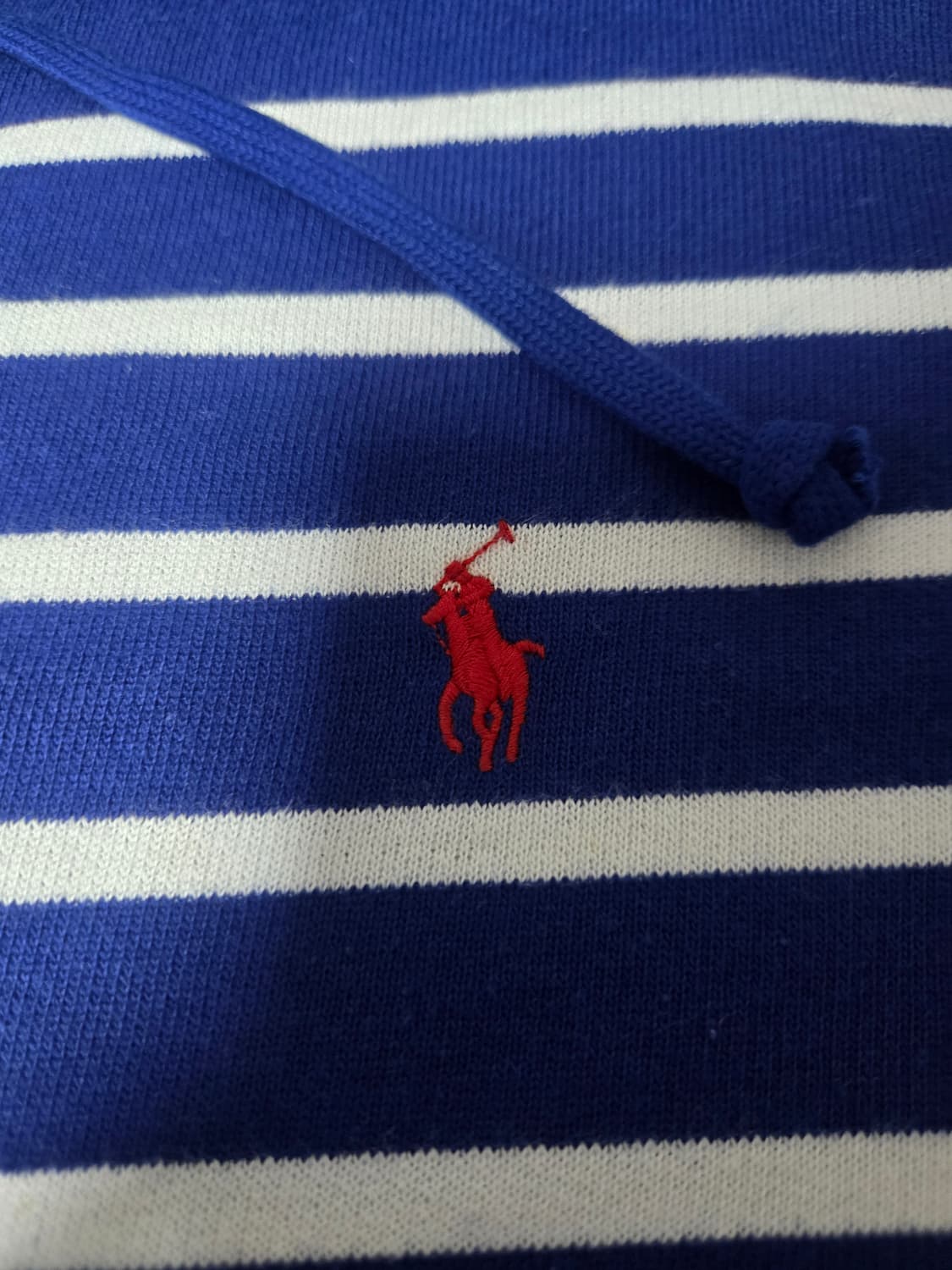 폴로 랄프로렌 스트라이프 니트 후드티 (M사이즈) 100-105 상품이미지2