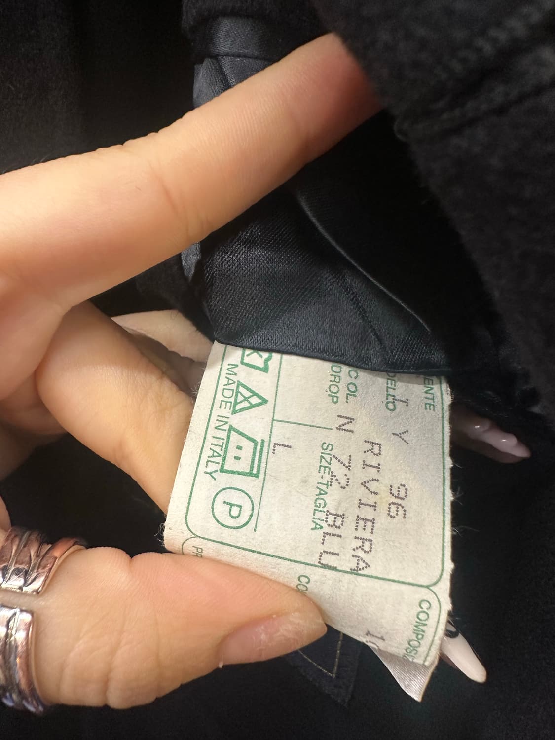 Italy cashmere 캐시미어 코트 상품이미지8