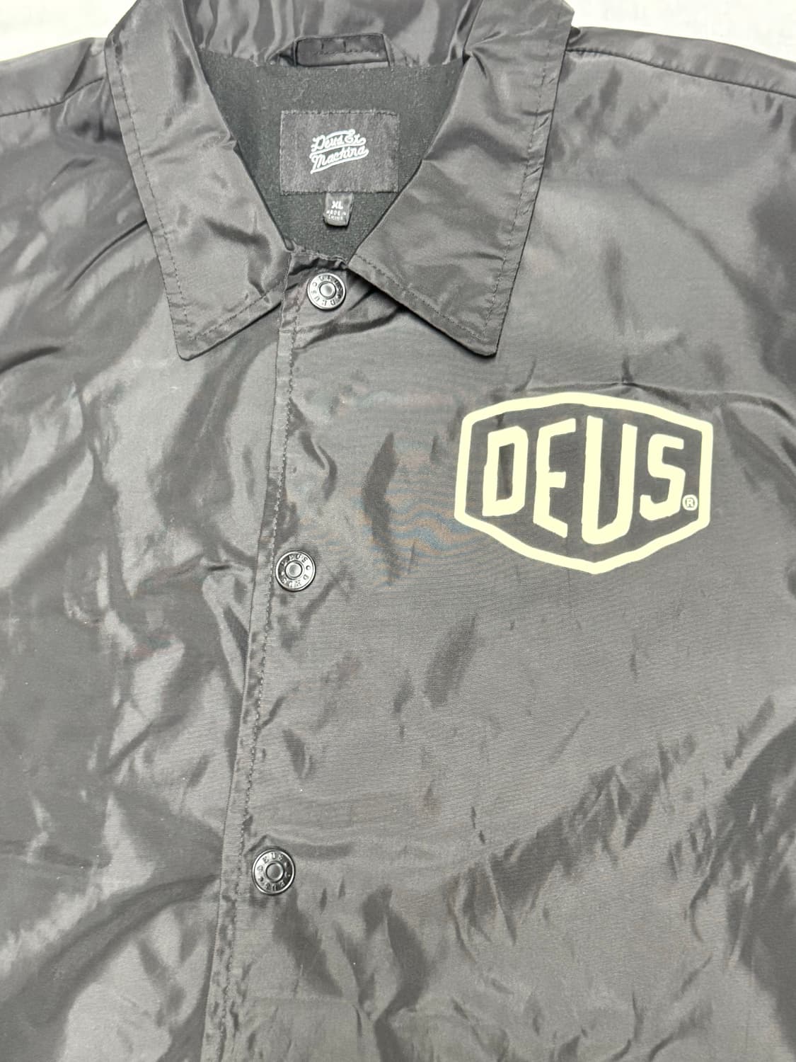 데우스 서울 코치자켓 /XL사이즈 / 블랙 상품이미지2