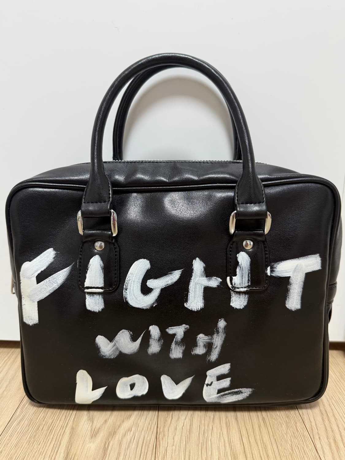 꼼데가르송 걸 페인트백 블랙 상품이미지1