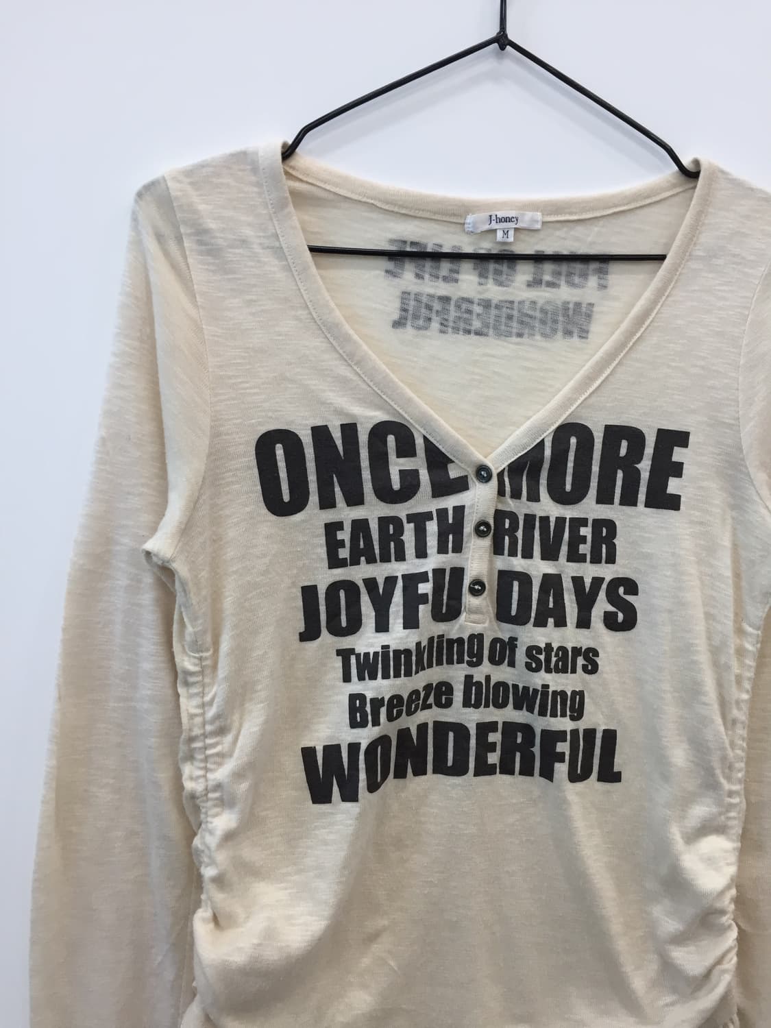 Jpn Y2K Gyaru Graphic Long Sleeve Top 상품이미지7