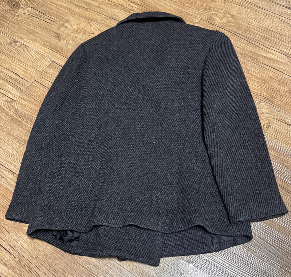 에디바우어 헤링본 비대칭 지퍼 자켓 상품이미지3