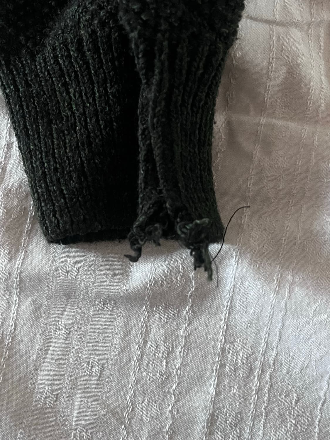 Vintage dark green over fit knit 상품이미지4