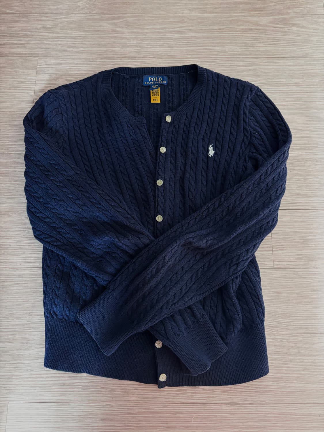 폴로 가디건 네이비 xl 상품이미지1