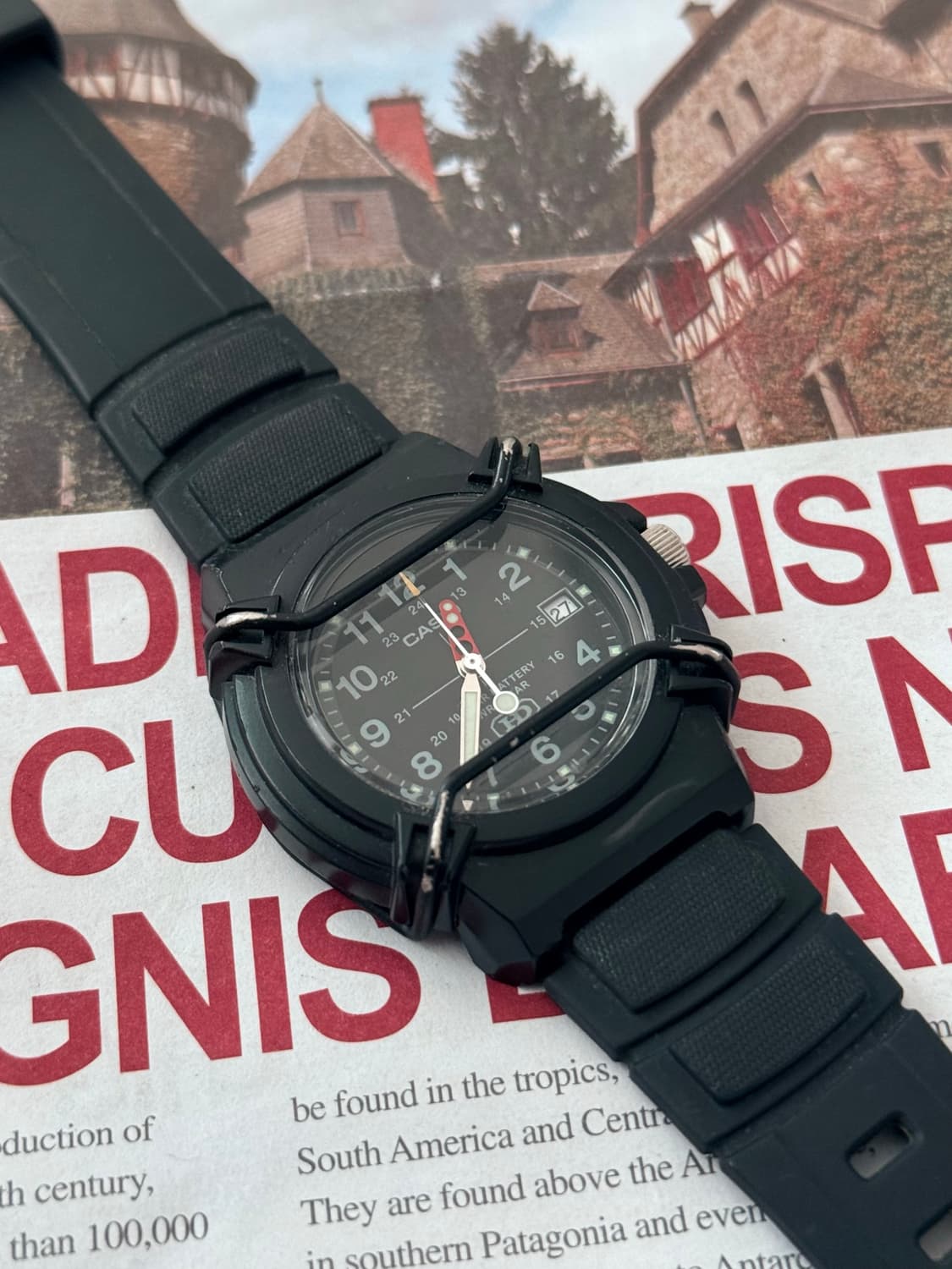 Casio 카시오 쿼츠 헤비 듀티 라인업 아날로그 상품이미지4