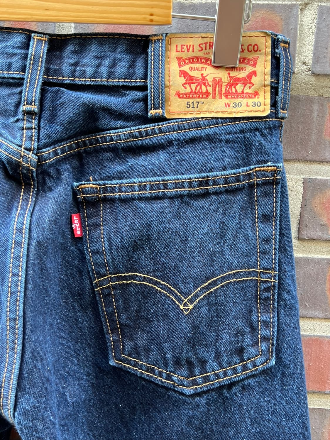 [30x30] 리바이스 517 데님 팬츠 중청 상품이미지7