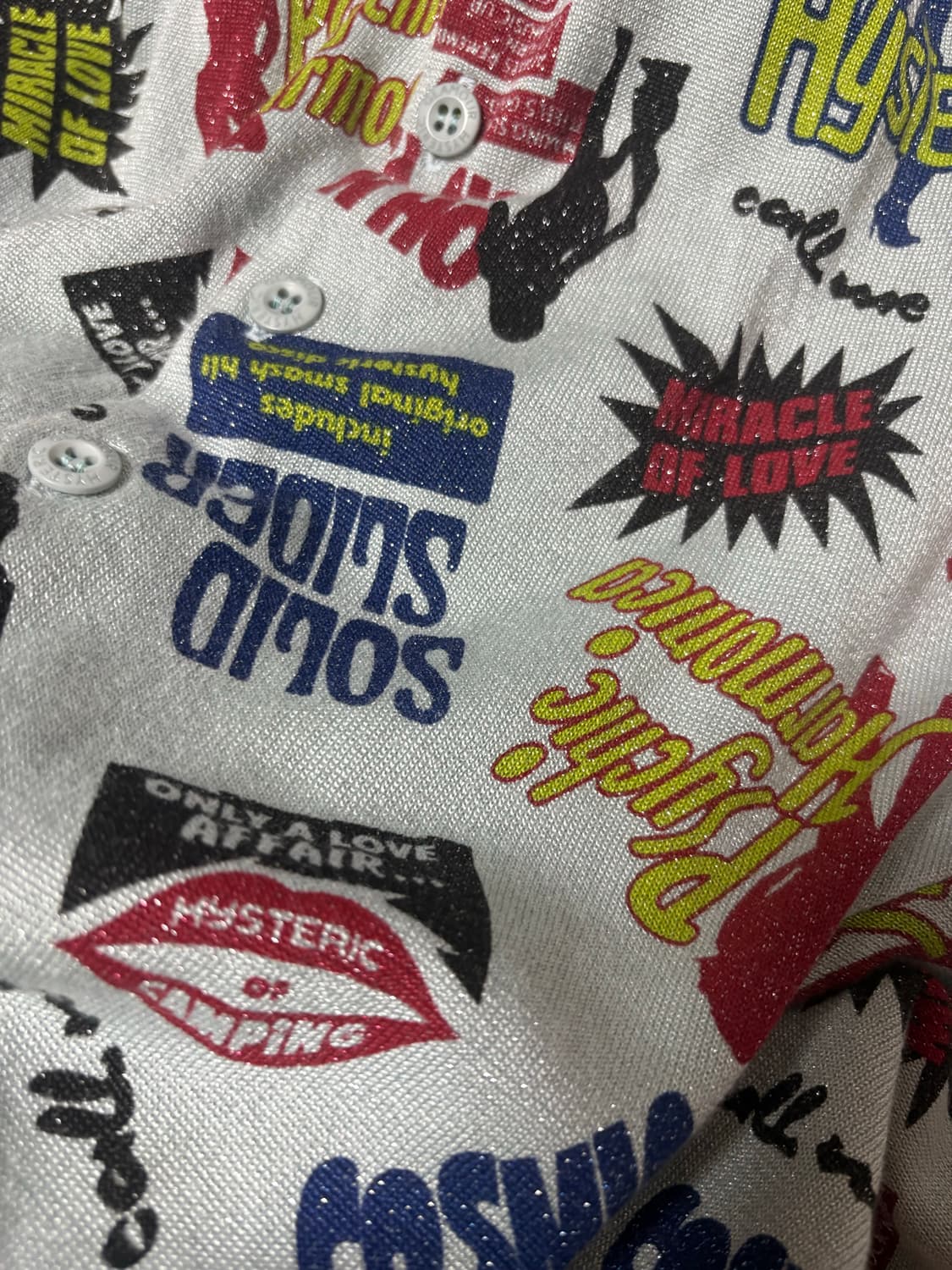 히스테릭 글래머 히스걸 가디건 상품이미지1