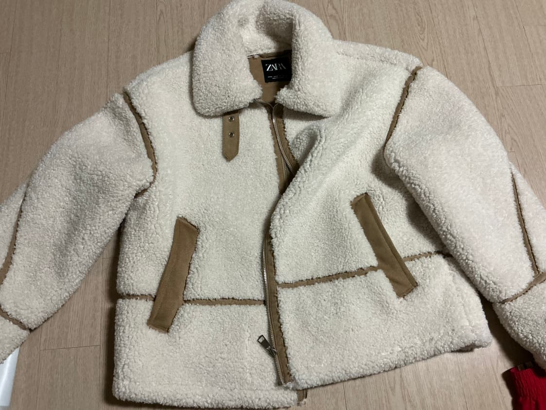 자라 양털 무스탕 상품이미지1