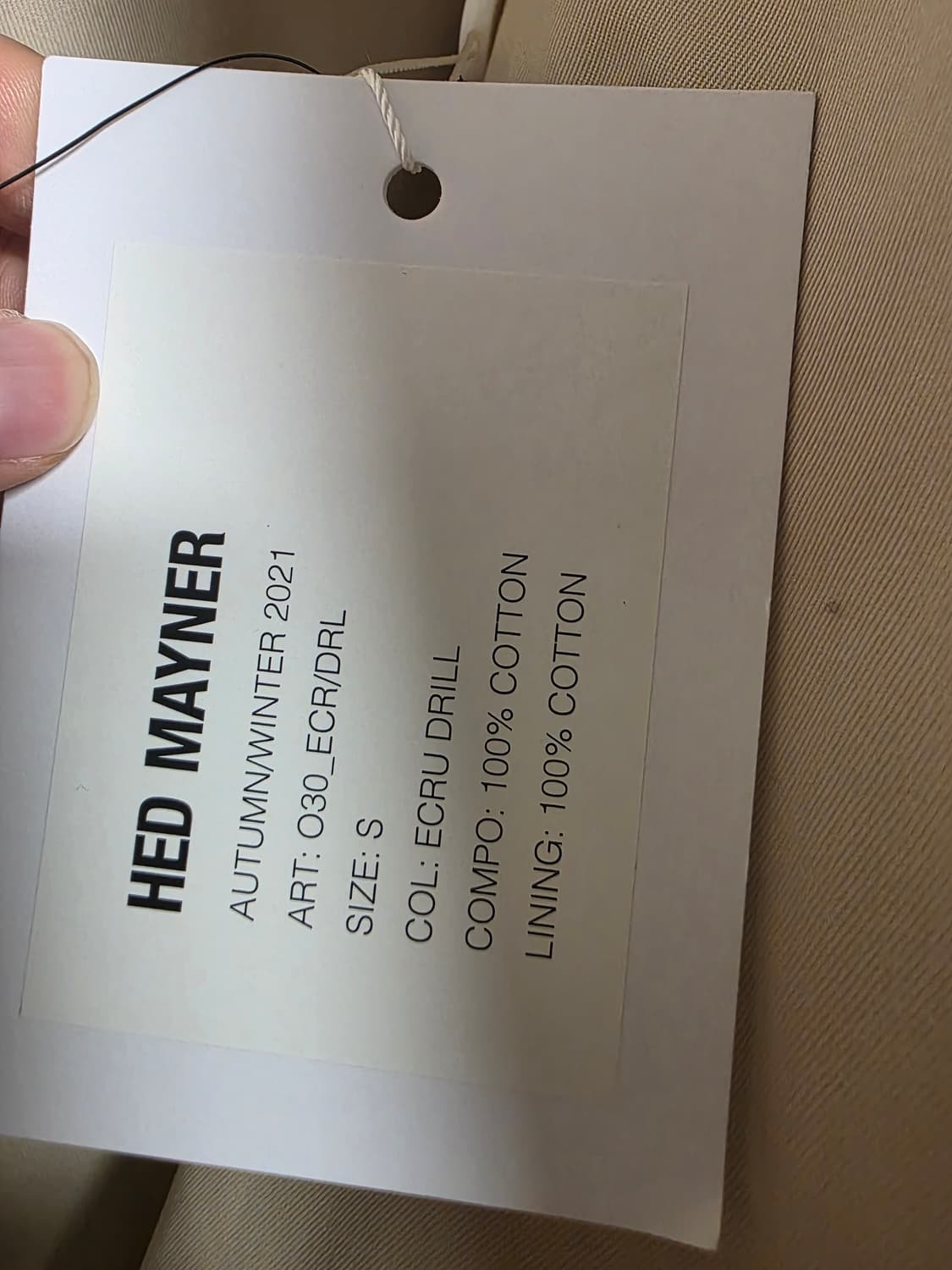 [S] Hedmayner 발마칸 트렌치 코트 상품이미지4