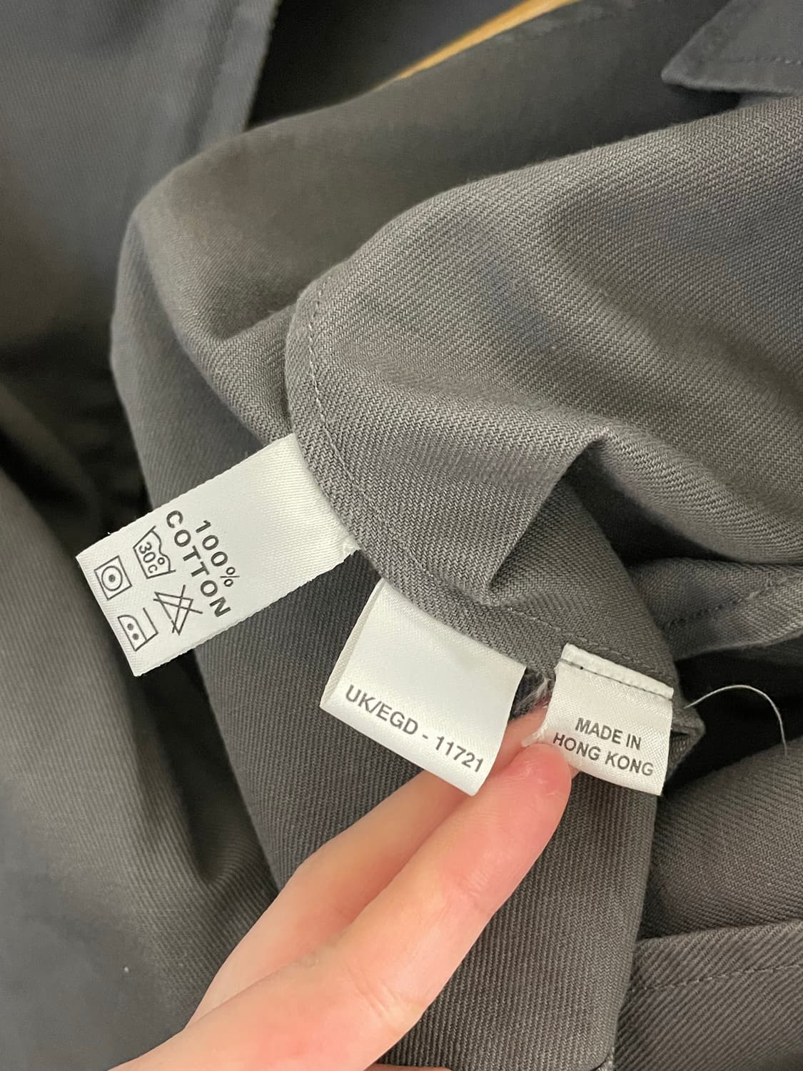 YSL 입생로랑 jeans 커프로고 스윙탑 자켓 상품이미지9