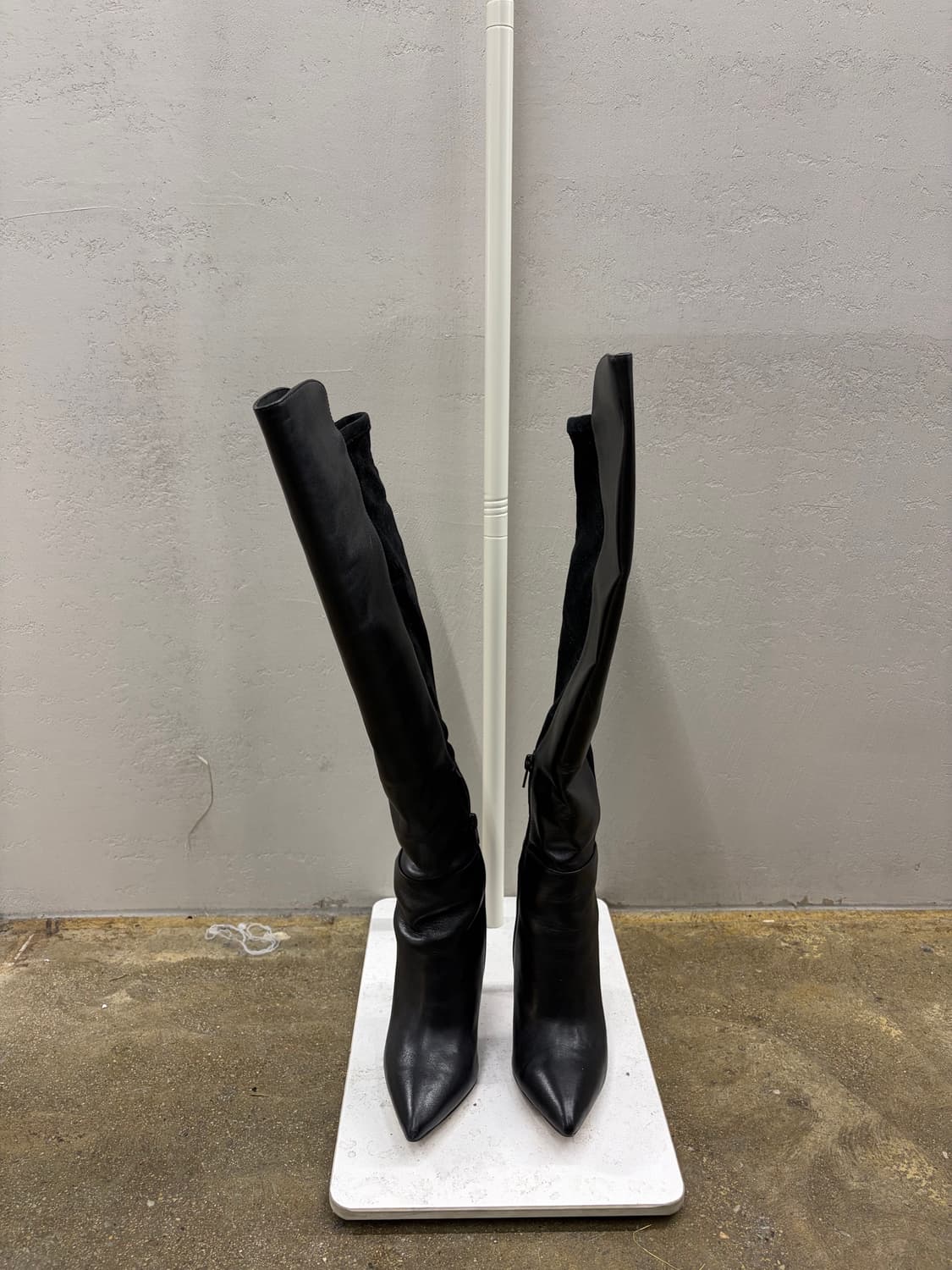 aldo 블랙 롱부츠 힐 230mm 상품이미지2